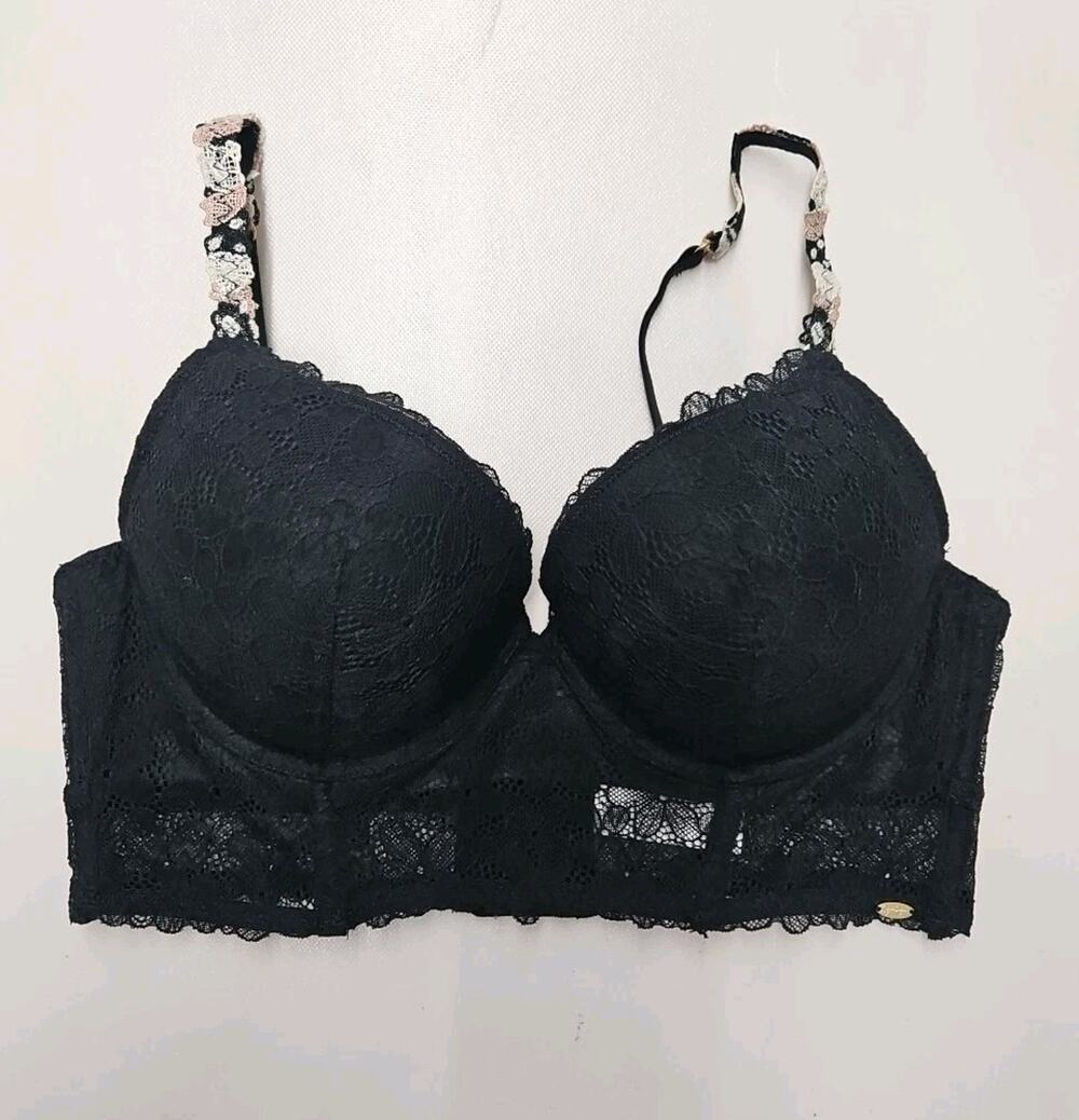 Jessica Simpson Woman's Bra Size 36D Black